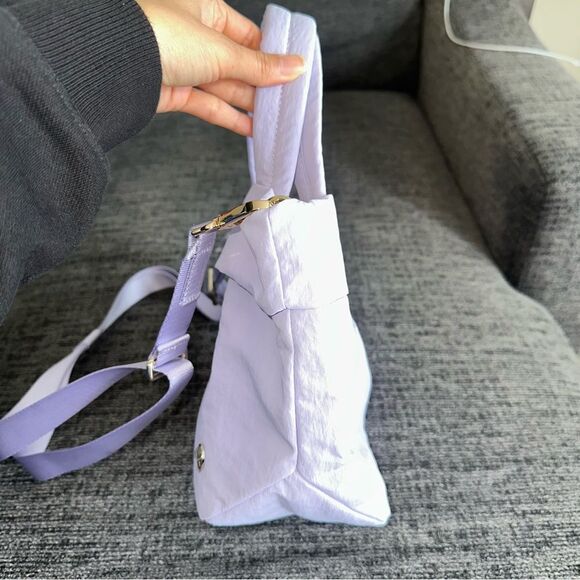 NWT Lululemon On My Level Crossbody Top Handle Tote Bag Micro 5L Lavender Frost - Picture 6 of 14